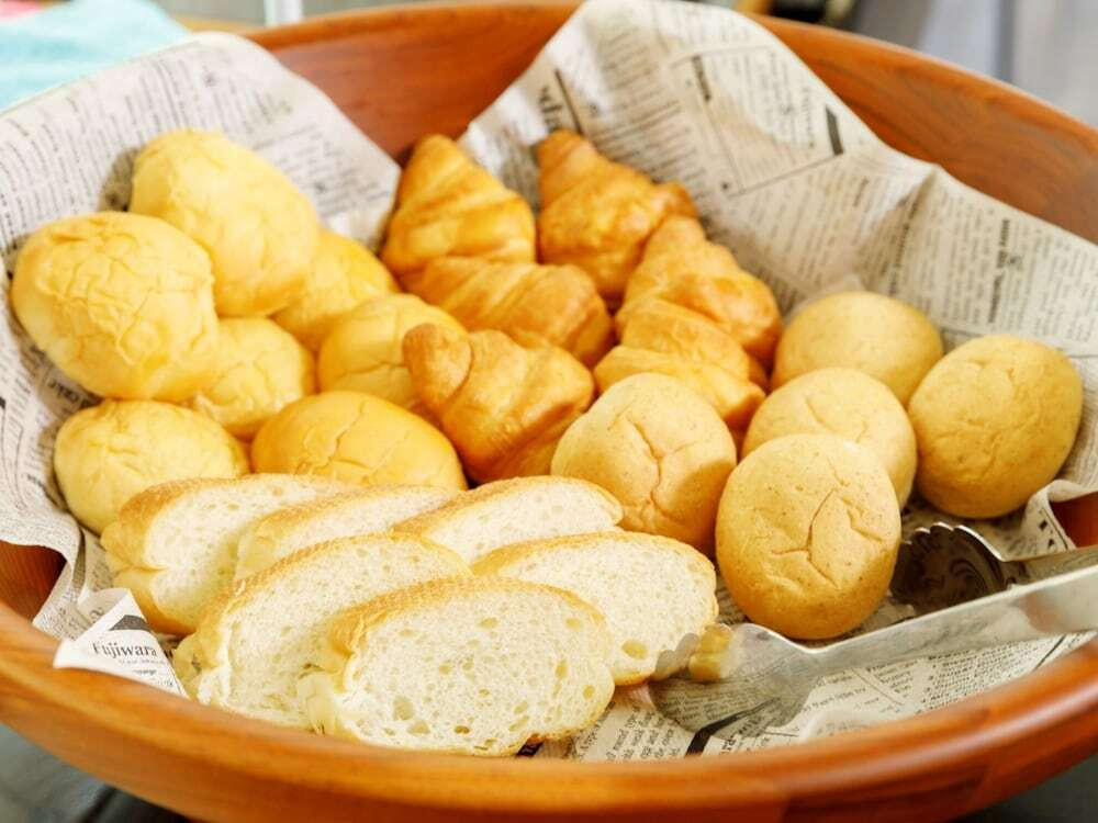 朝食ビュッフェ