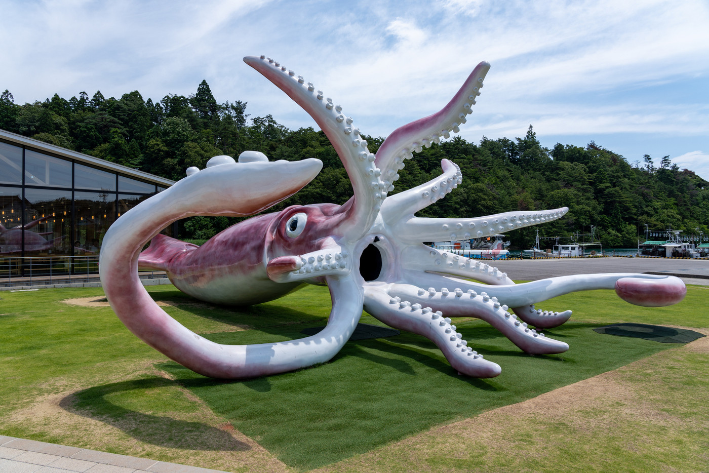 能登半島にある能登町の新名所・イカキング