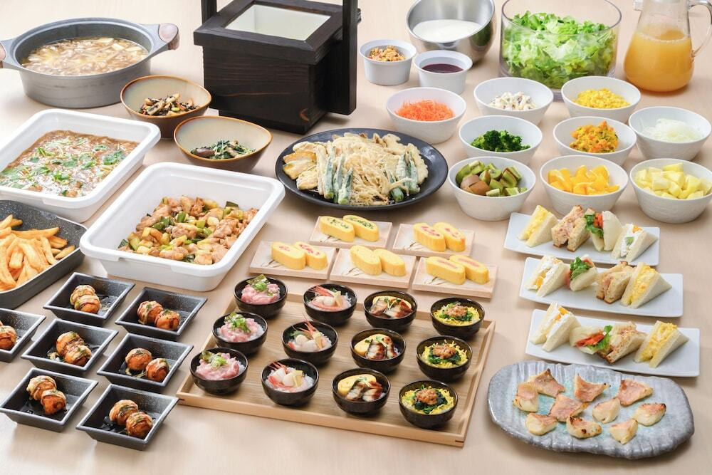 朝食ビュッフェ