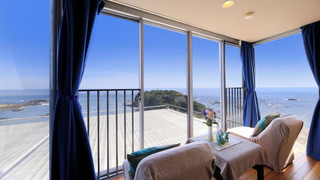 本館402〜404オーシャンビュー和洋室　ツインベッド 禁煙