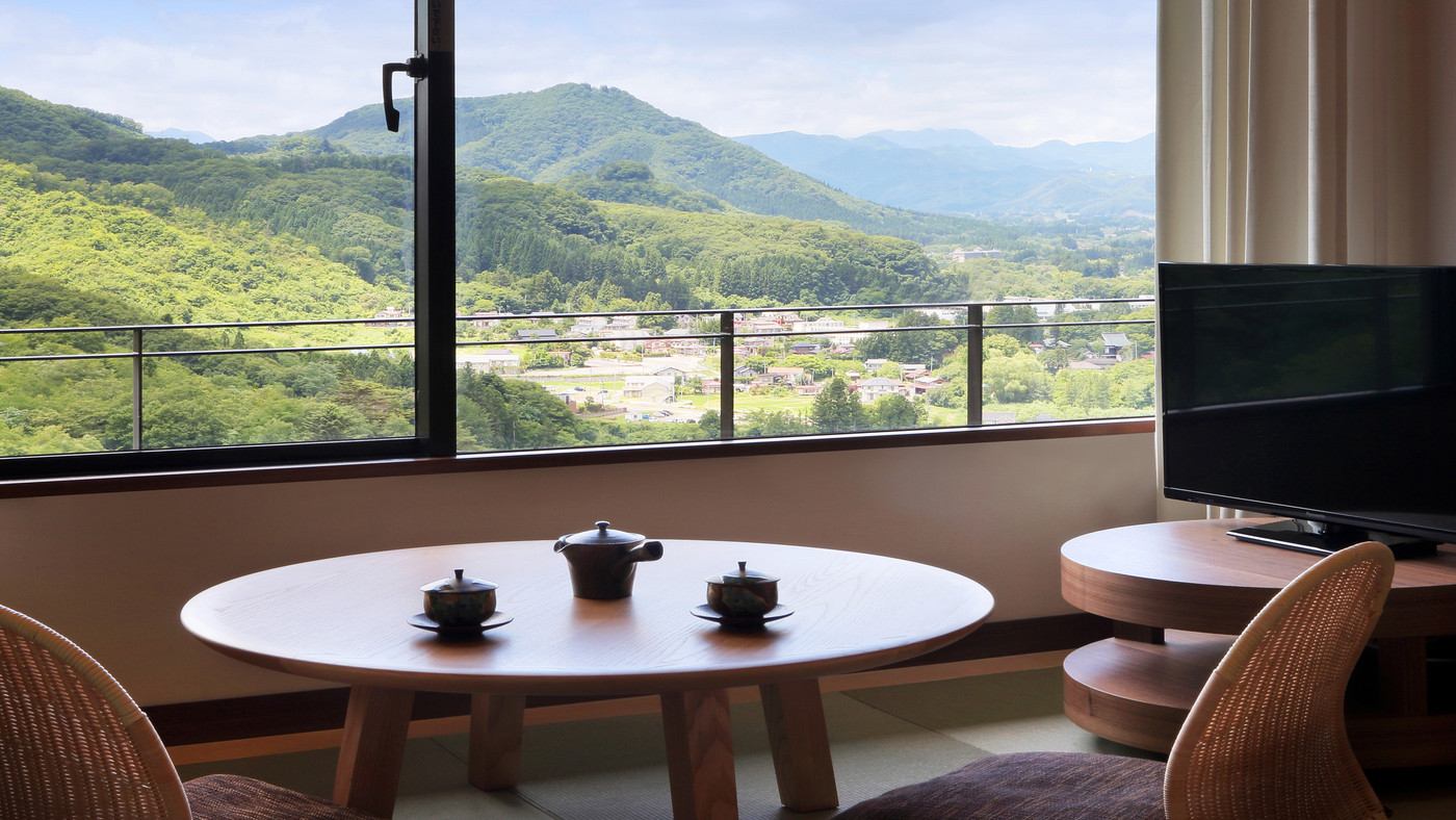 広大な庭園で四季を楽しむ”秋保の特等席”4575219