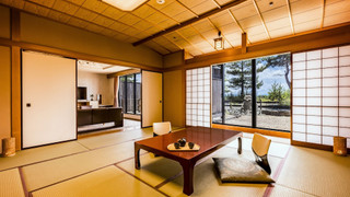 [禁煙] スーペリア露天風呂付和洋室