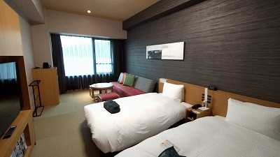 広いツインルーム