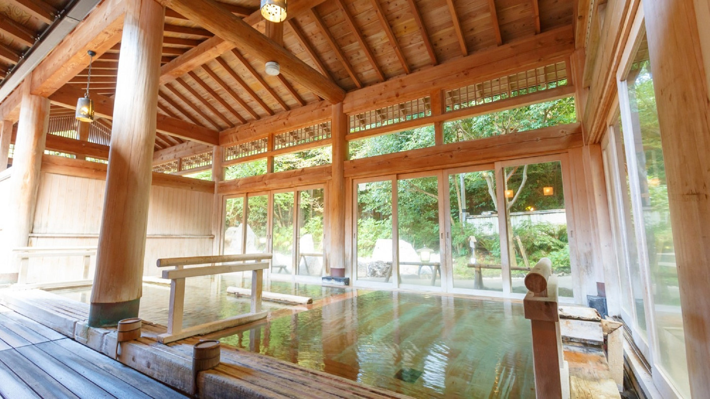 お風呂の種類も豊富。カップルに嬉しい貸切風呂は予約不要＆無料4062433