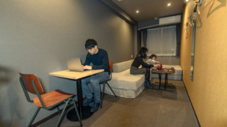 4人部屋　2段ベッド2台