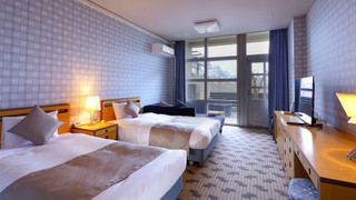 [禁煙] スイート露天風呂付ツイン内風呂あり