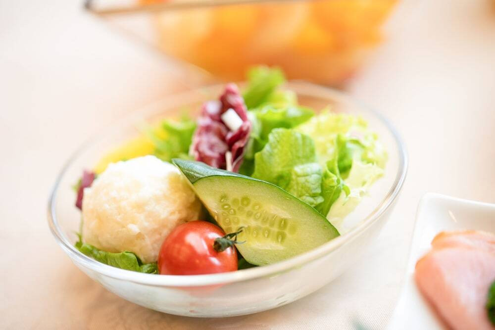 朝食ビュッフェ