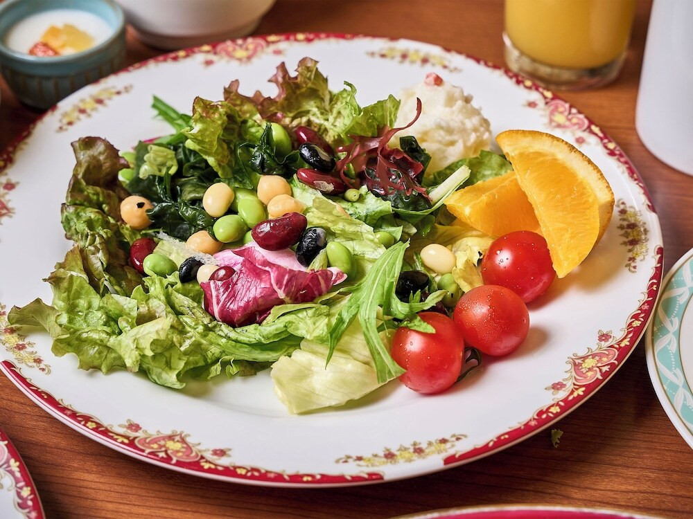 朝食ビュッフェ