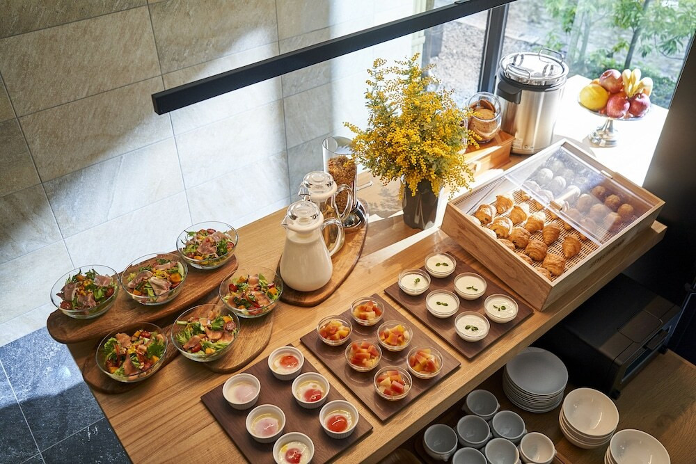 朝食ビュッフェ