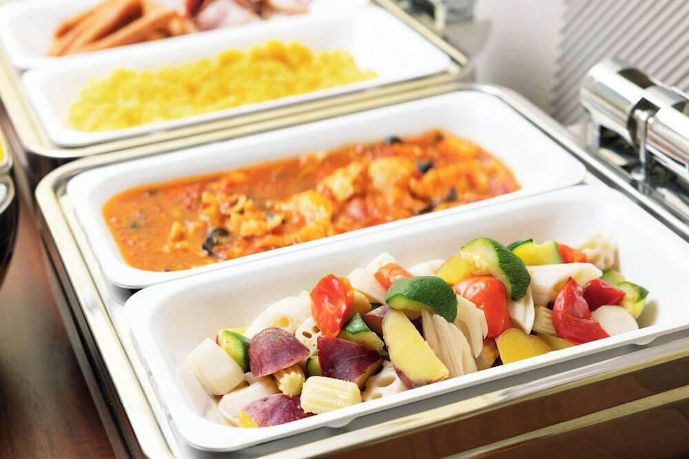 朝食ビュッフェ