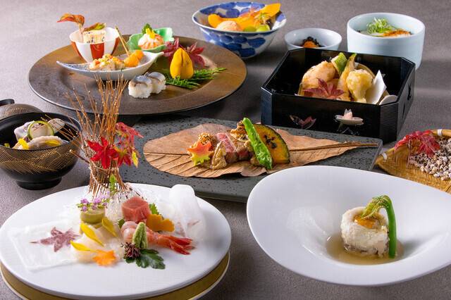 「簾」の会席料理 / 2