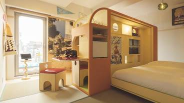 ミズグチグッチ氏が手掛けた客室 写真:見学友宙 / 4