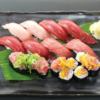 「築地虎杖　魚河岸千両」料理 585496 極まぐろ握り寿司　3,140円