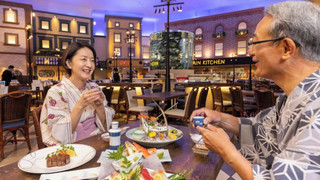[1泊2食 シーダパレスビュッフェプラン] 虹館カジュアルツイン4F-7F (21平米)(シャワーブースのみ,温泉・お食事会場は別棟)