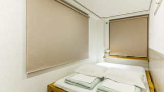 ベーシック ダブルルーム ダブルベッド 1 台 禁煙 共用バスルーム