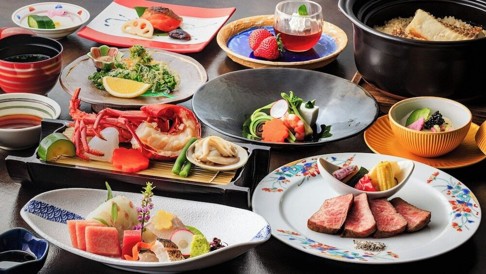 旅館のお食事処