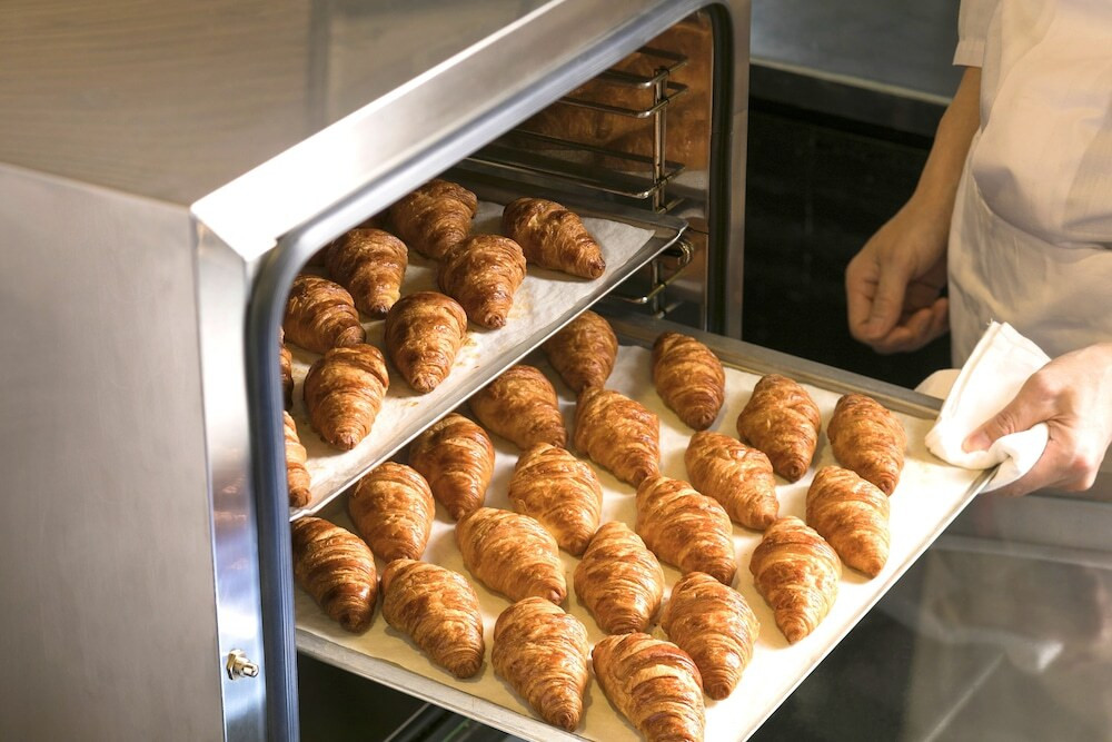 朝食ビュッフェ