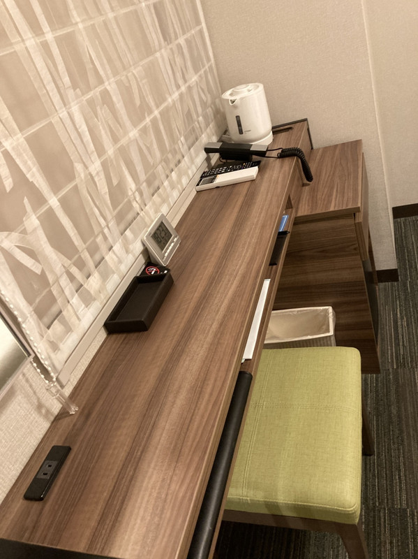 アメニティは少なめ