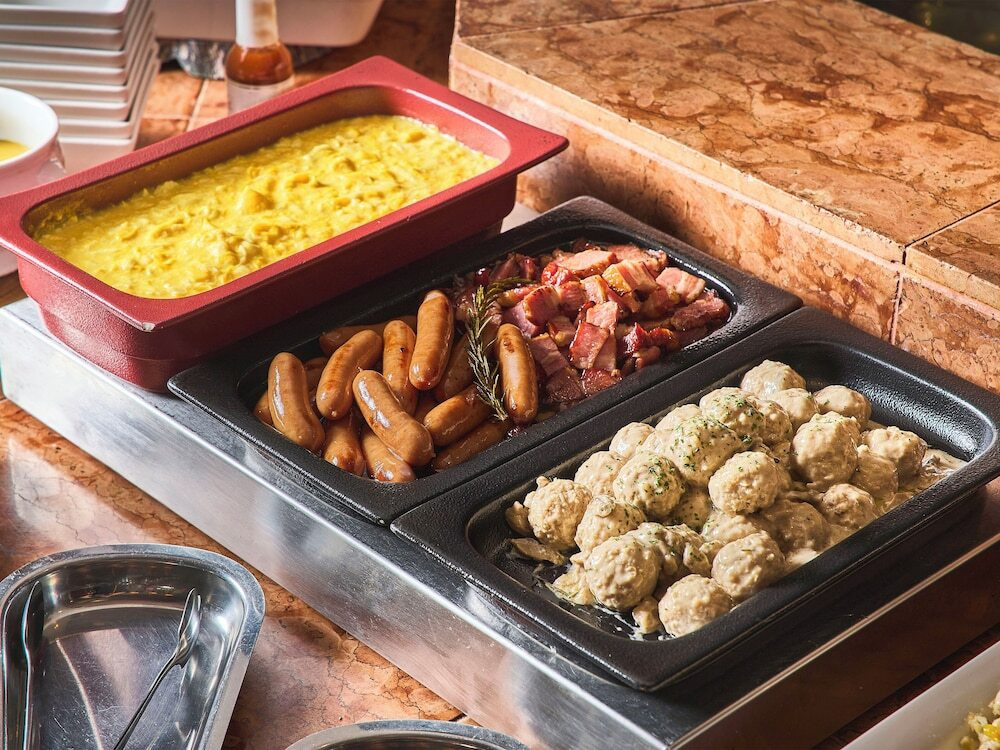 朝食ビュッフェ