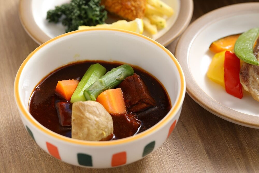 朝食ビュッフェ