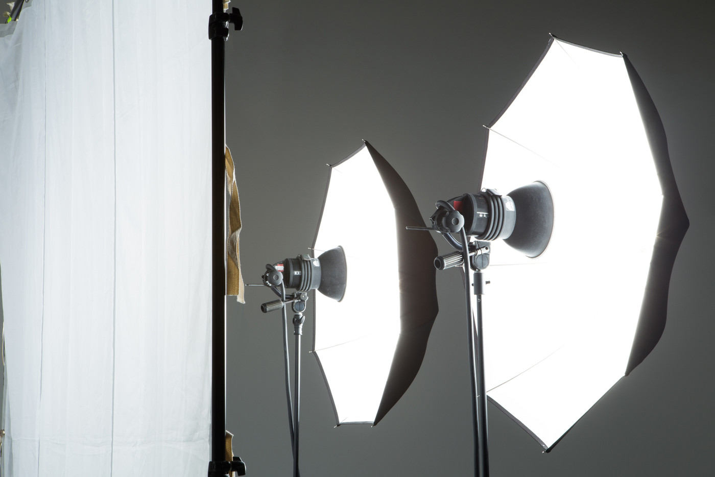 写真スタジオのライティング