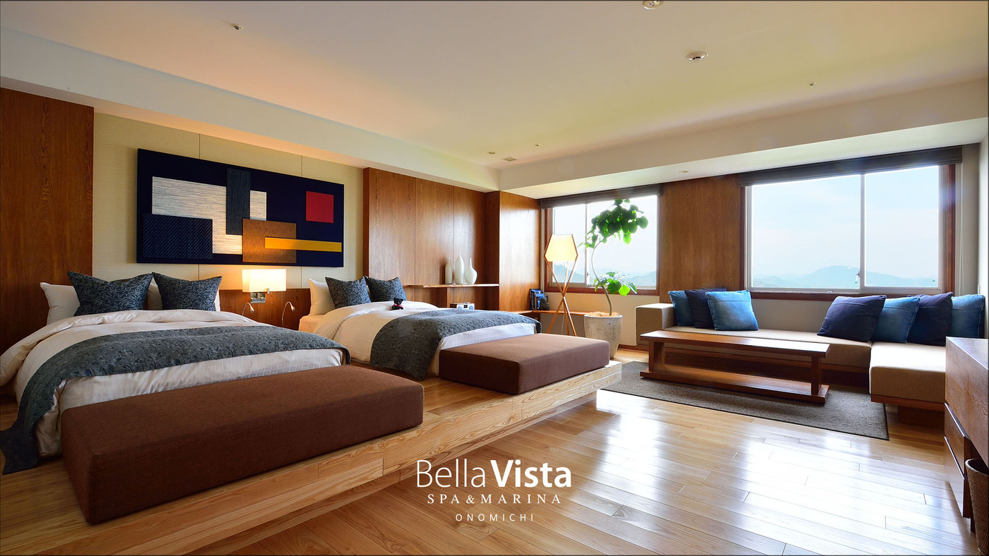 瀬戸内海を望む、オーシャンビューなレストランで朝食を4257524