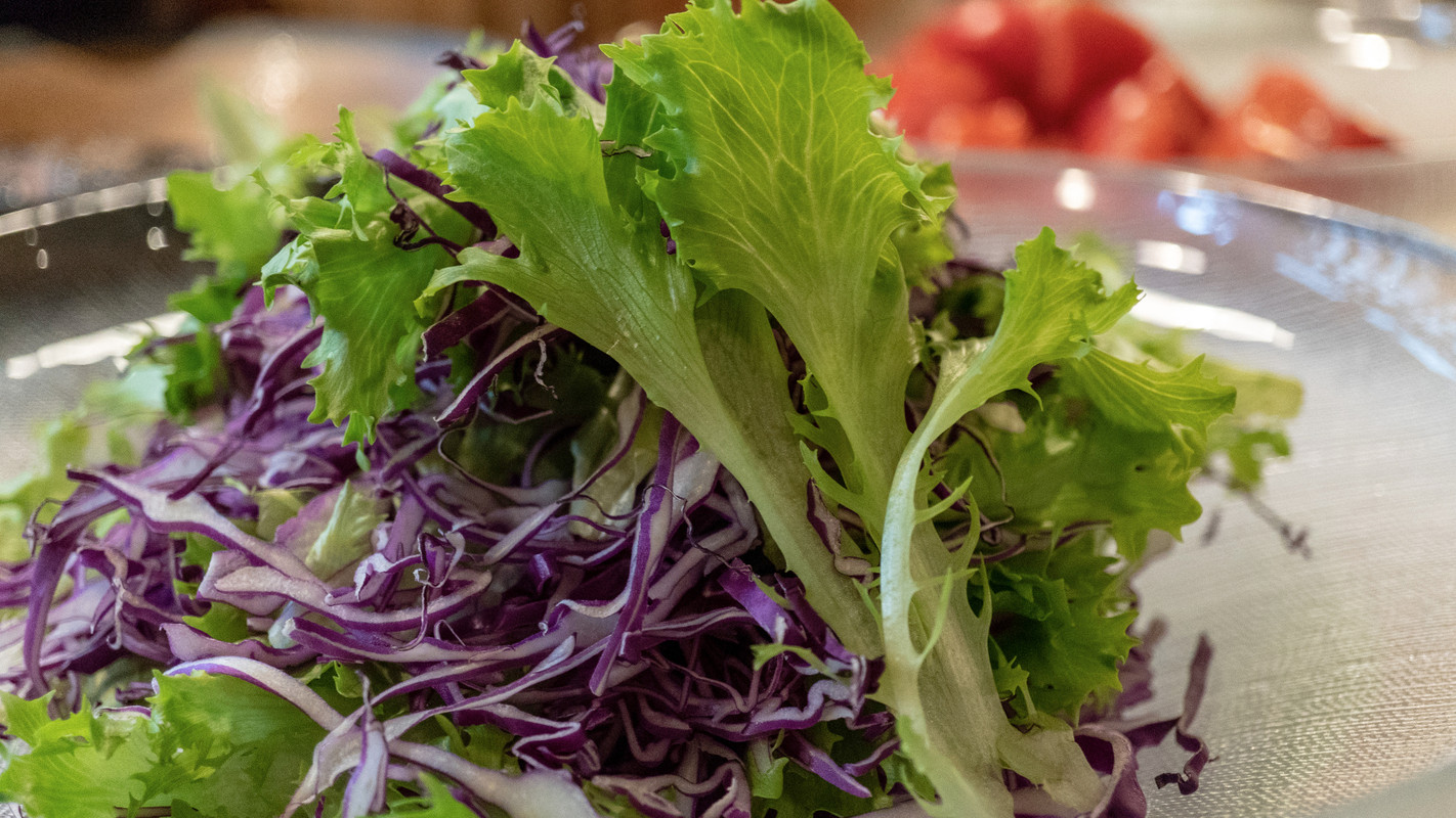 朝食ビュッフェ サラダ