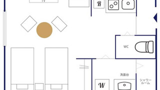 スタンダード ツインルーム 禁煙 シャワーのみ