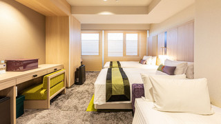 スーペリアツイン (ソファベッド、大人3名利用時)