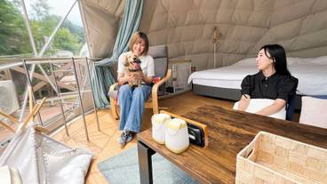 ドームテントサイト一例 / 5