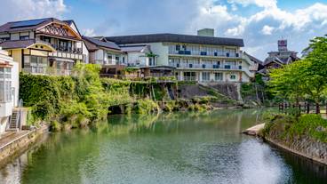 嬉野温泉の街並み / 1