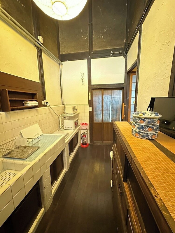 客室内のダイニングエリア