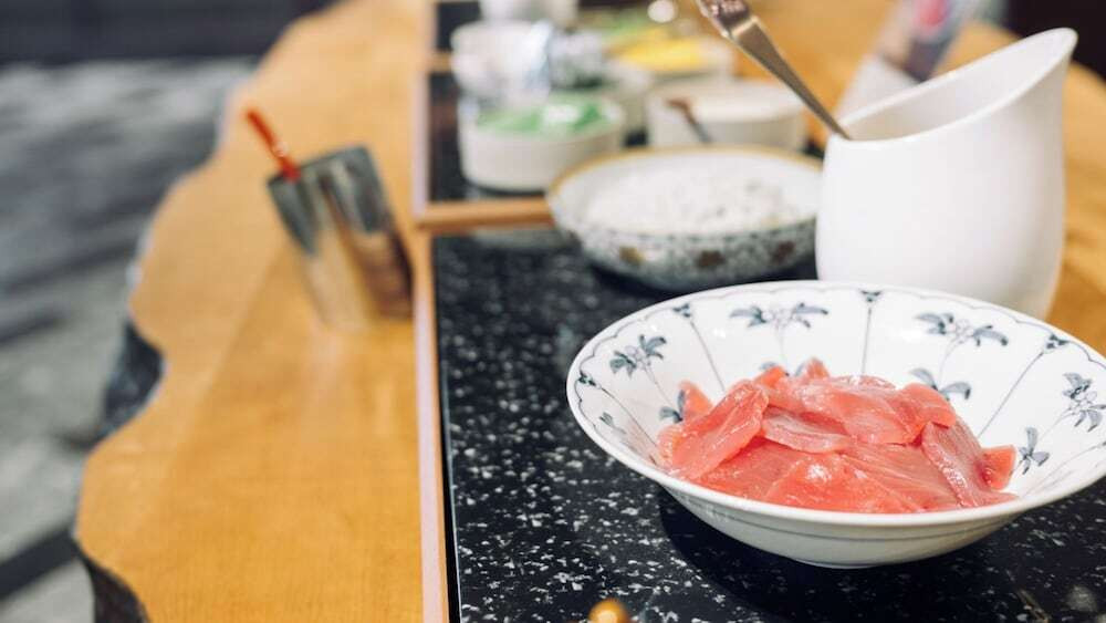 朝食ビュッフェ