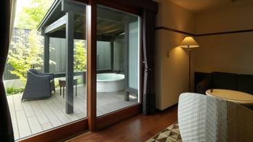 温泉露天風呂付ツイン／デッキ / 5