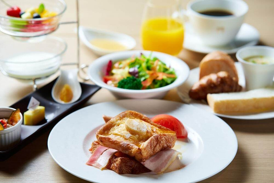 朝食 フレンチトースト