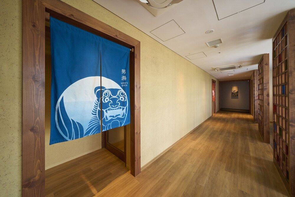 SKY SPA ちゅらの湯 男湯入口