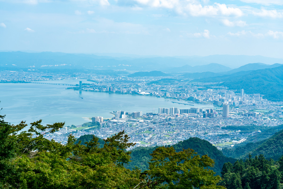 比叡山延暦寺からの景観