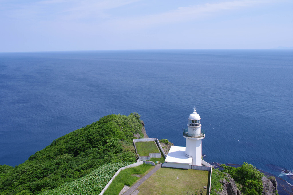 チキウ岬灯台（北海道・室蘭市）49552