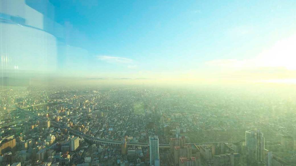 非日常感抜群のフロント
まさに天空のホテル / 3
