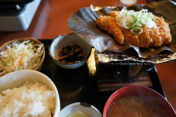 「御食事処　あんき屋」料理 754968 みそカツ定食1400円　みそは肉の下に隠れてたｗ　ひじきやみそ汁も美味かった