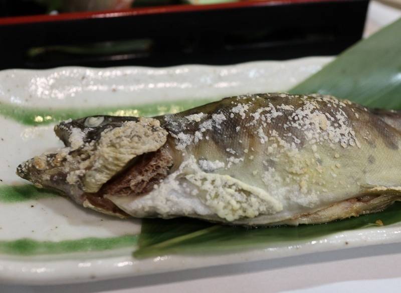 ヤマメの塩焼き / 3