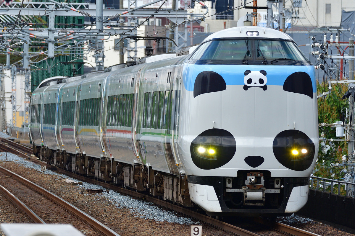 ラッピング列車 パンダくろしお