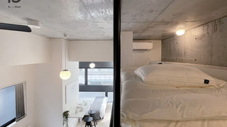 デラックス コンドミニアム 1 ベッドルーム 禁煙 シティビュー (bHotel Nekoyard 201)