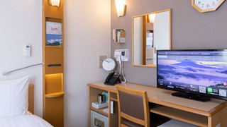 エコノミー ダブルルーム ダブルベッド 1 台 喫煙可 冷蔵庫