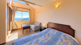 【洋の別邸オーベルジーヌ】露天風呂付き角部屋ダブル「201」 [スタンダード] [ダブルルーム] [喫煙可] [夜景がきれい] [海が見える]