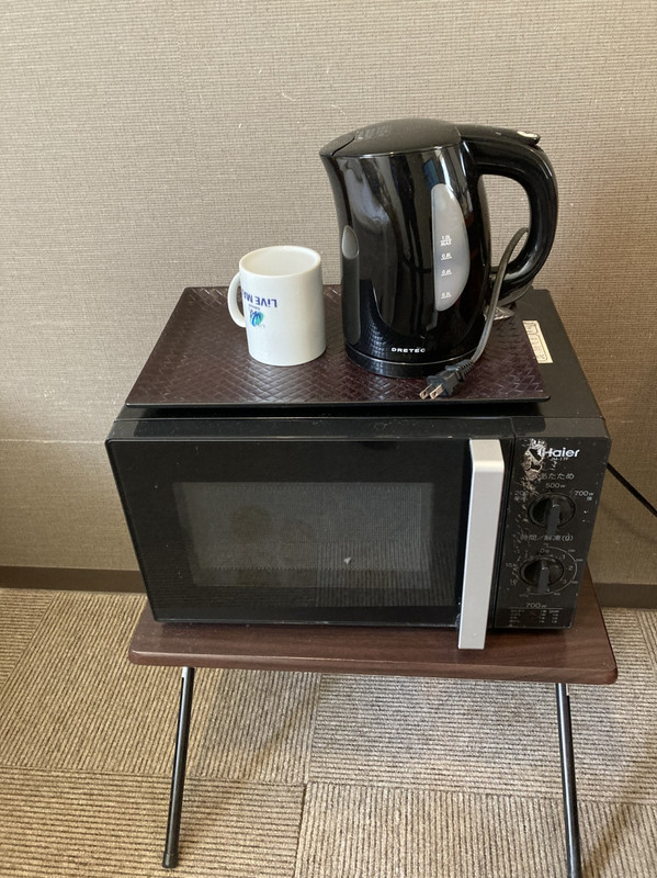 かなりくたびれたレンジ