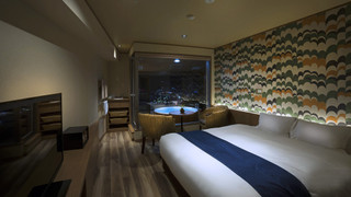 展望風呂（温泉）付き客室 [プレミア] [ダブルルーム] [禁煙] [夜景がきれい] [海が見える]