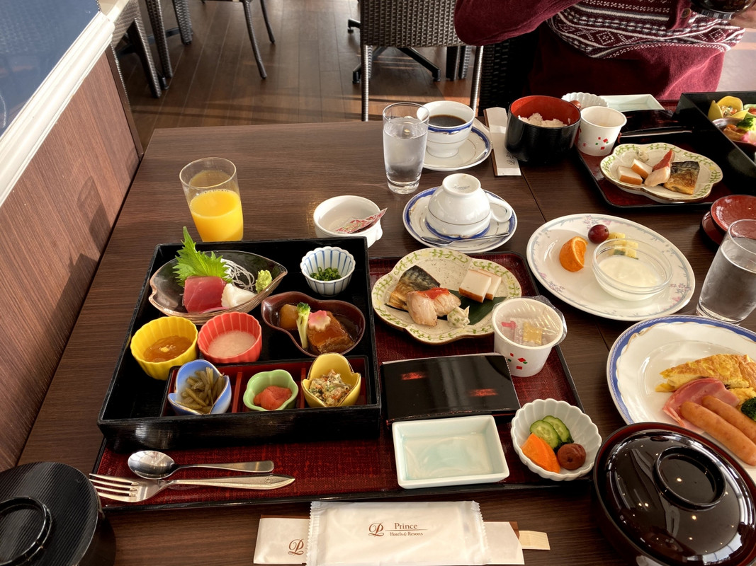 レストラン　かもめでの朝食