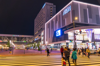 《Hokkaido》Asahikawa Station/In front of the station