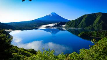 河口湖と富士山 / 2